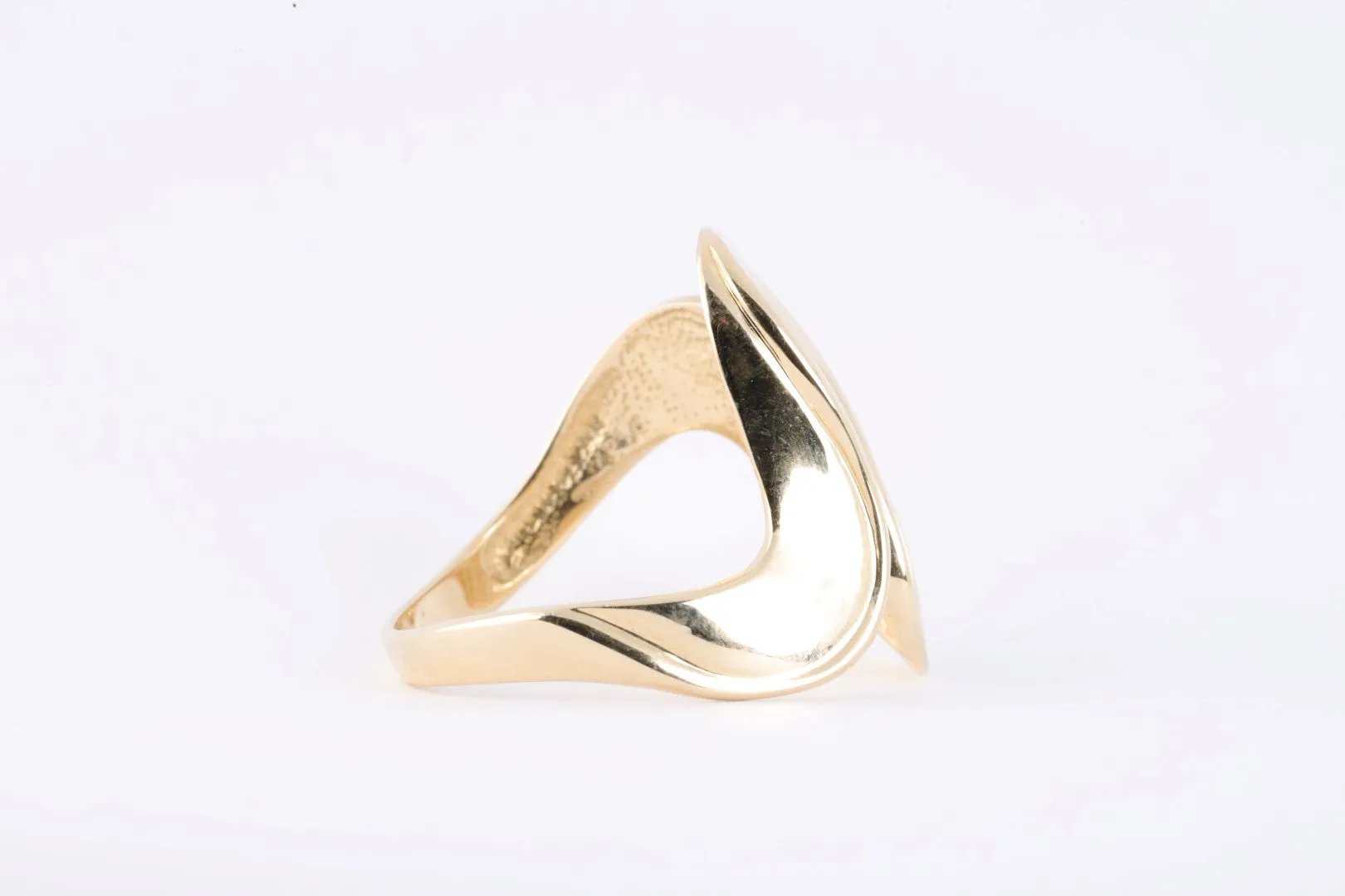 14K Yellow Gold Abstract Ring Size 10 (5.89g.)