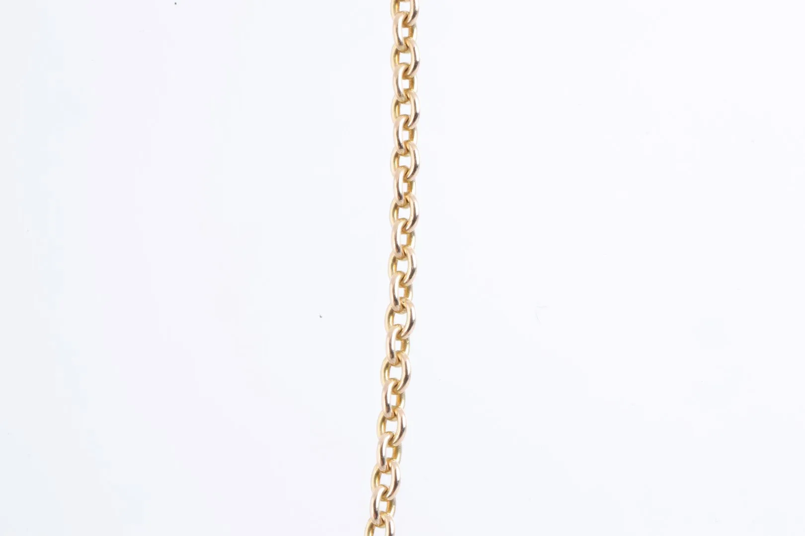 18.5" 14k Yellow Gold Cable Chain (7.82g.)