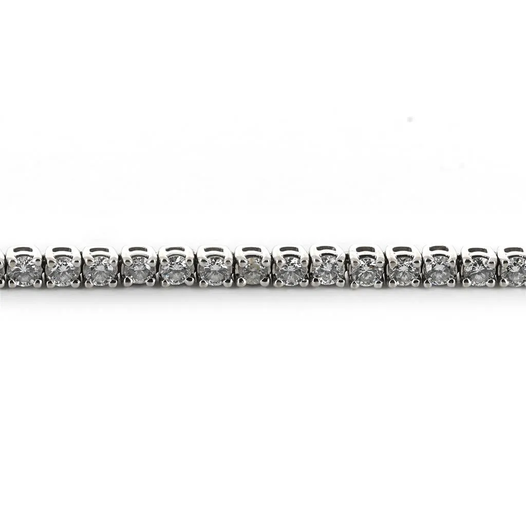 2.0ctw Round Diamond Tennis Bracelet - White Gold