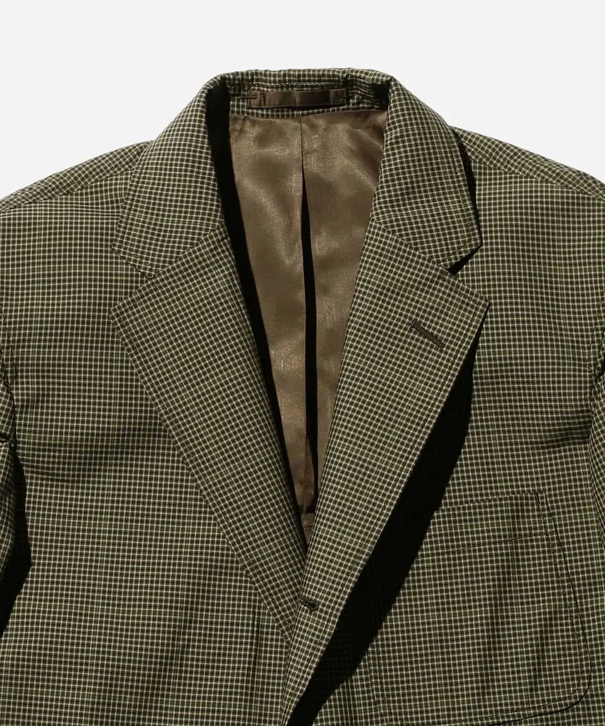 3B Box-Fit Jacket TR Plaid - Olive