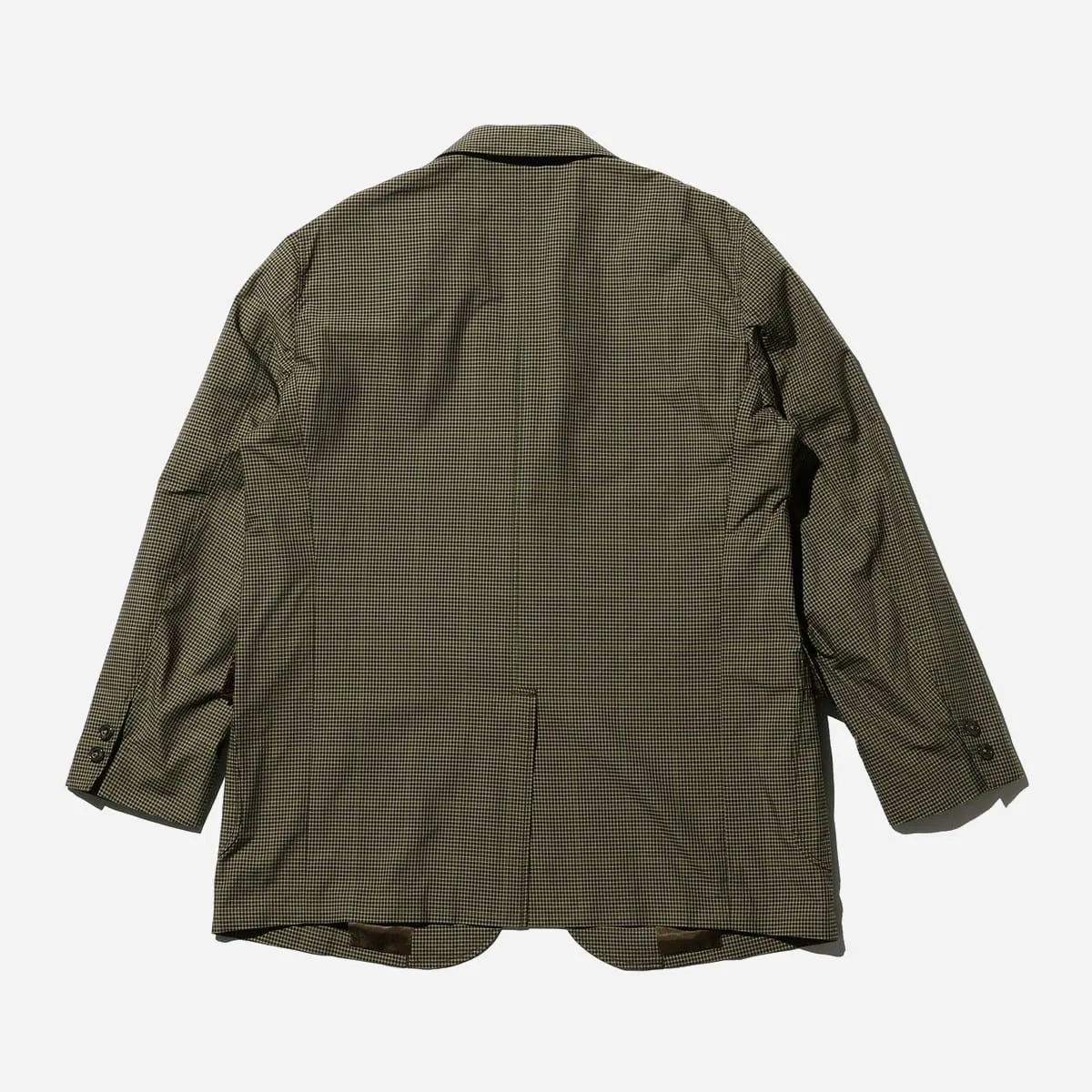 3B Box-Fit Jacket TR Plaid - Olive