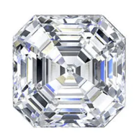 4.28 Carat Asscher Lab Grown Diamond