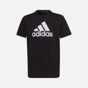 Adidas Essentials Big Logo Kids T-shirt (7-16 Years) - White/Black