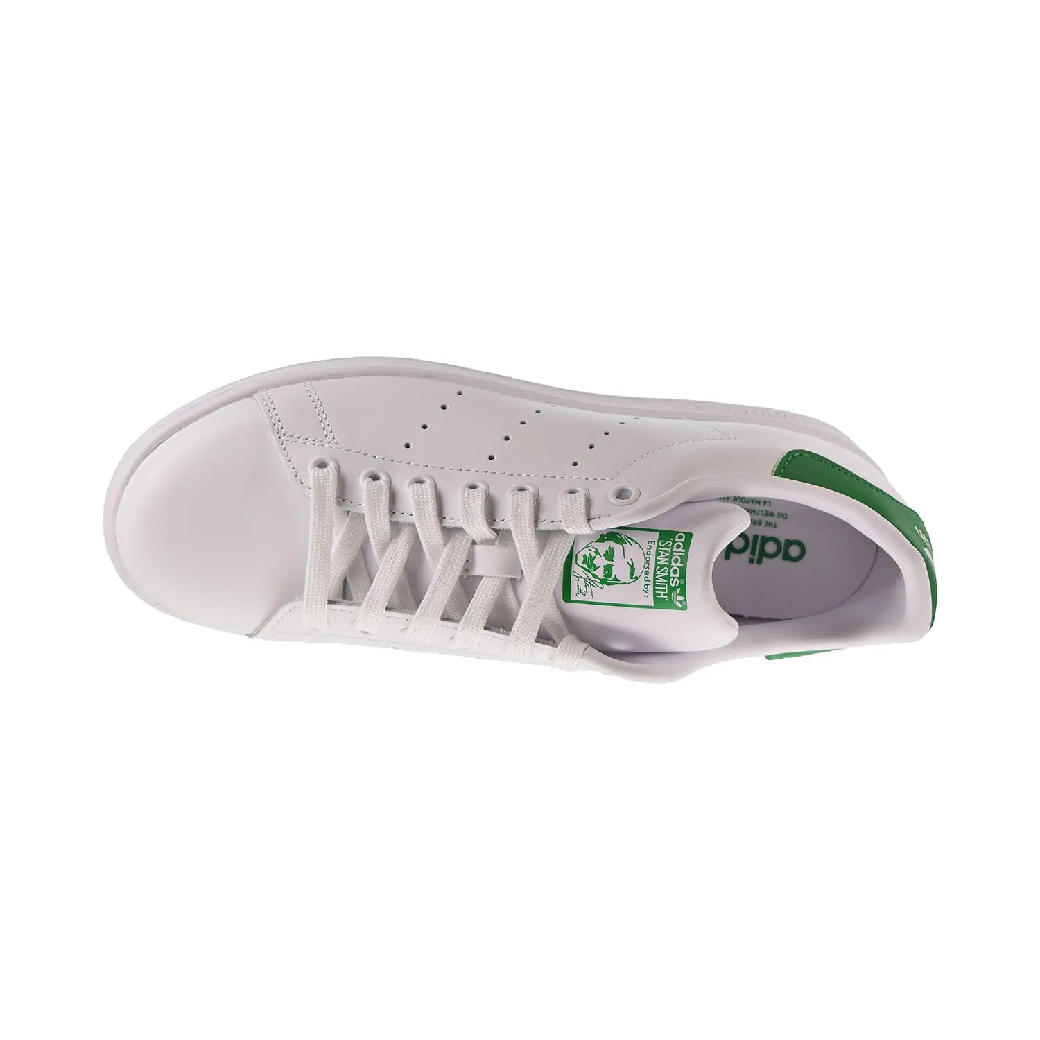 Adidas Stan Smith Men's Shoes Cloud White-Core White-Green