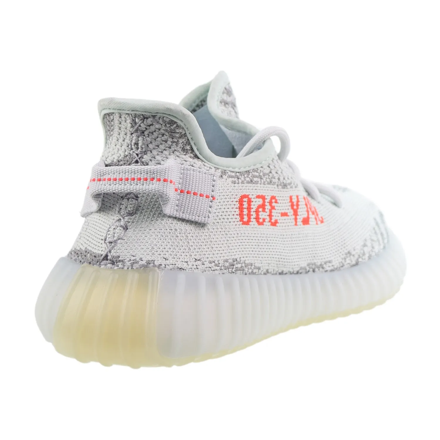 Adidas Yeezy Boost 350 V2 Men's Shoes Blue Tint-Grey Three-High Risk Red