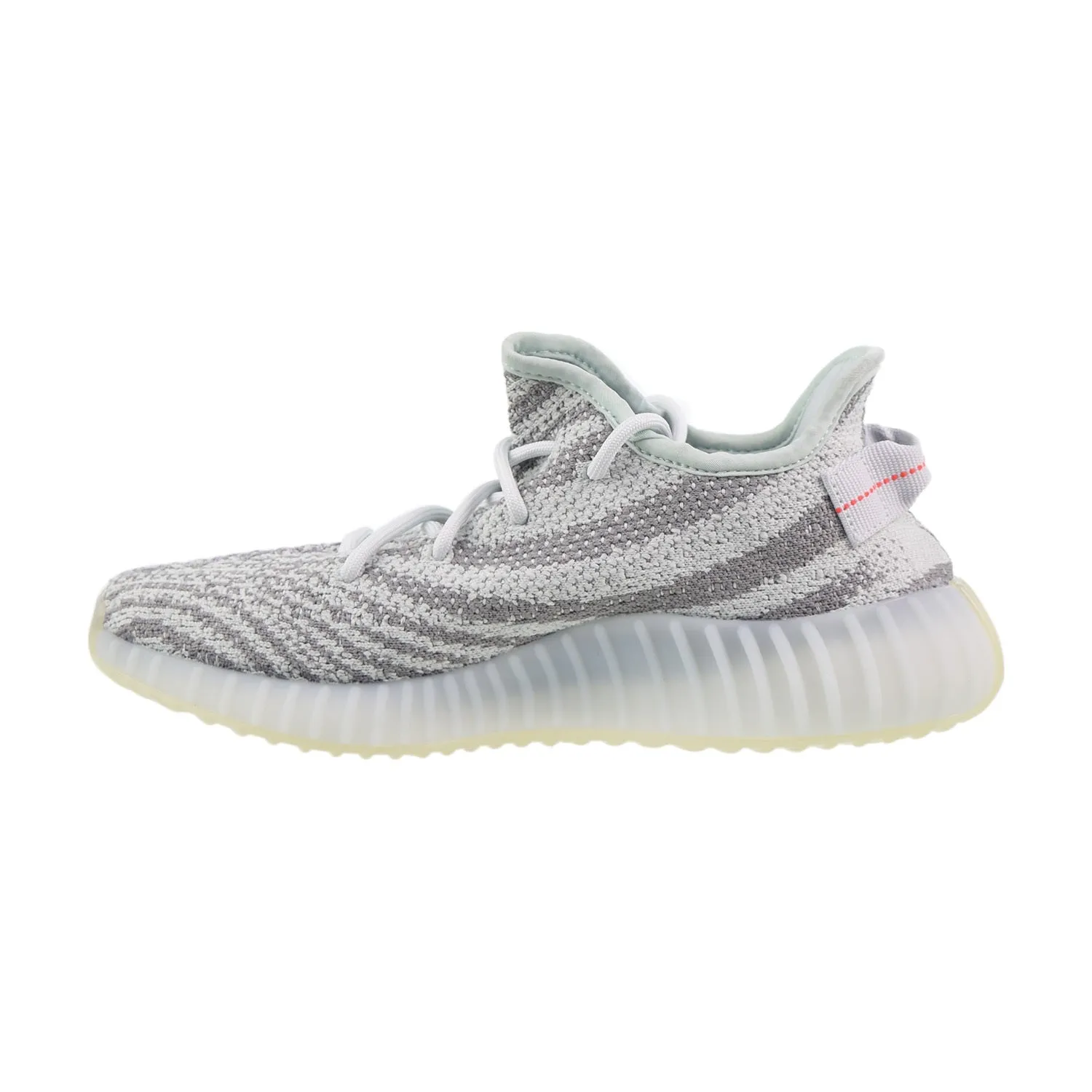 Adidas Yeezy Boost 350 V2 Men's Shoes Blue Tint-Grey Three-High Risk Red