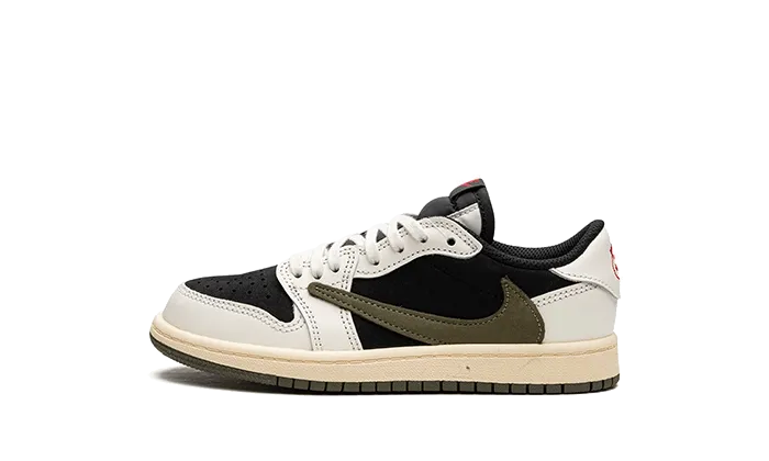 Air Jordan 1 Retro Low OG SP Travis Scott Olive Enfant (PS)