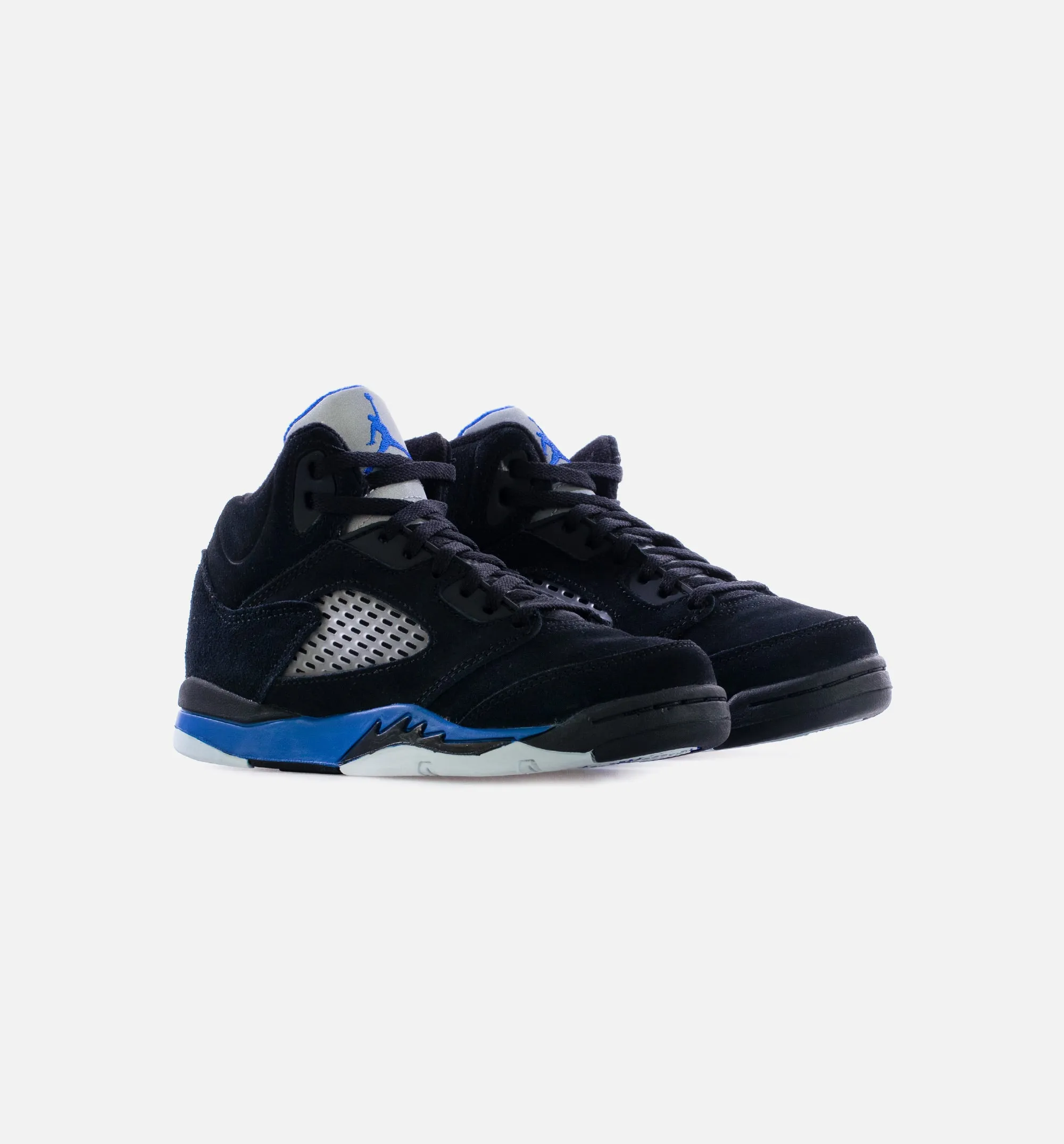 Air Jordan 5 Retro Racer Blue Preschool Lifestyle Shoe - Black/Blue