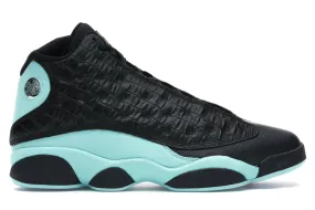 Air Jordan Retro 13 Black Island Green