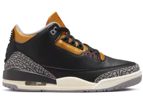 Air Jordan Retro 3 Black Cement Gold (W)