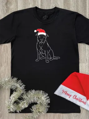 American Staffordshire Terrier Christmas Edition Essential Unisex Tee