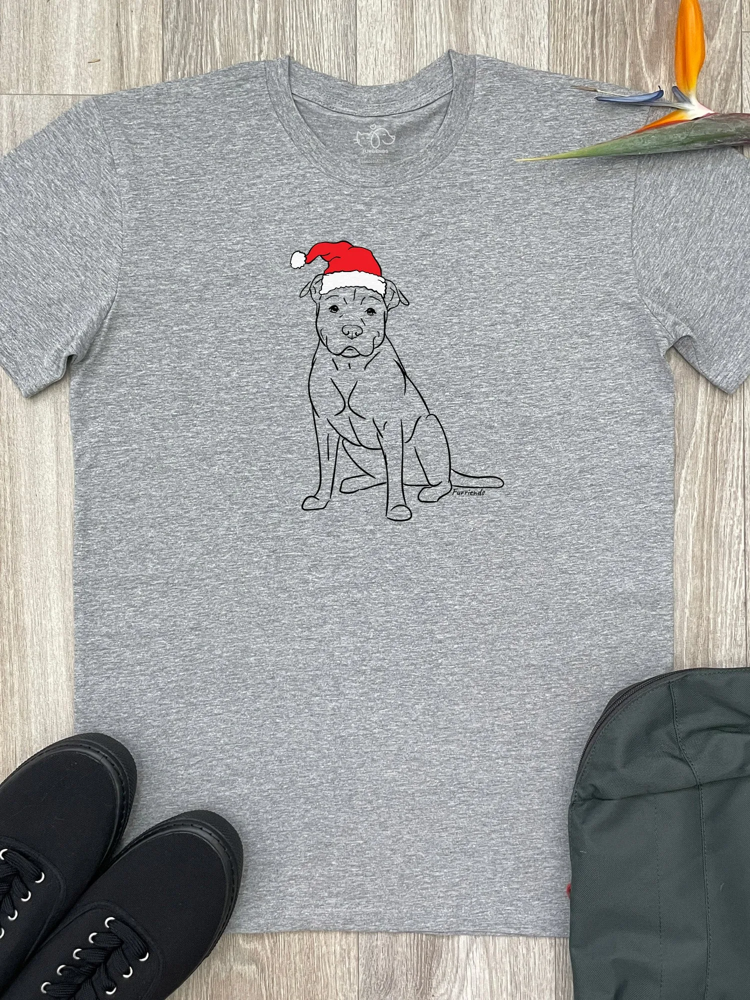 American Staffordshire Terrier Christmas Edition Essential Unisex Tee