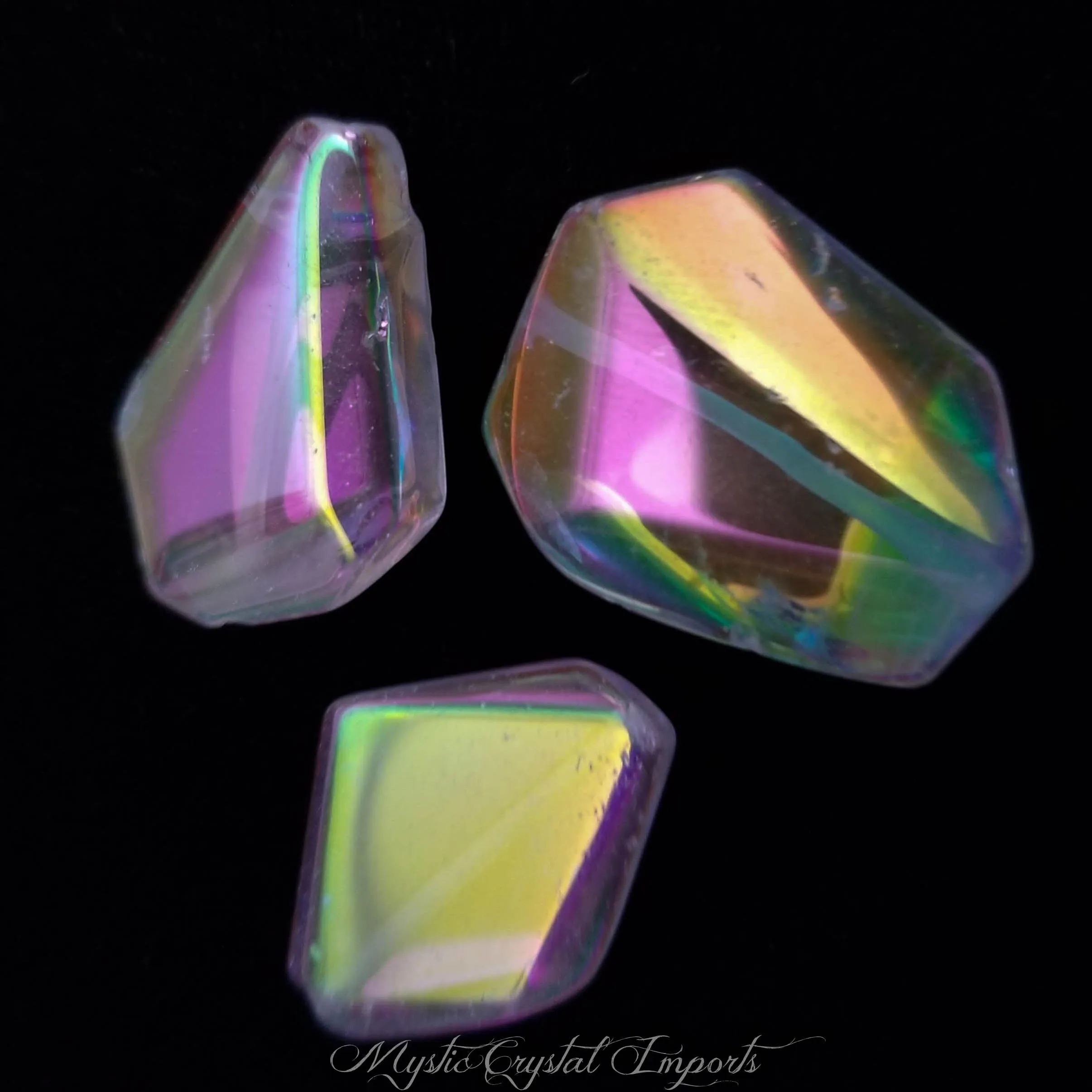 Angel Aura Faden Quartz, Polished - Medium