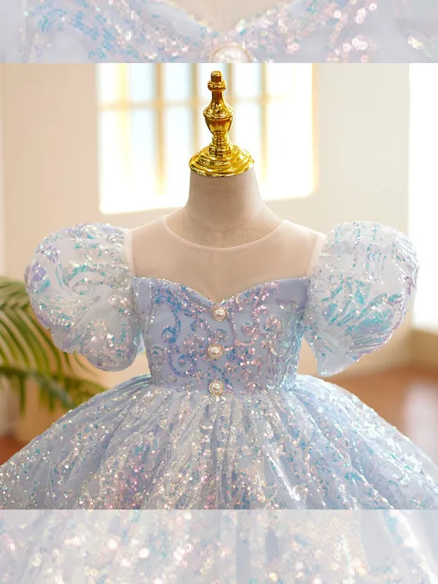 Angelic Sparkle Cupcake Special Occasion Dress