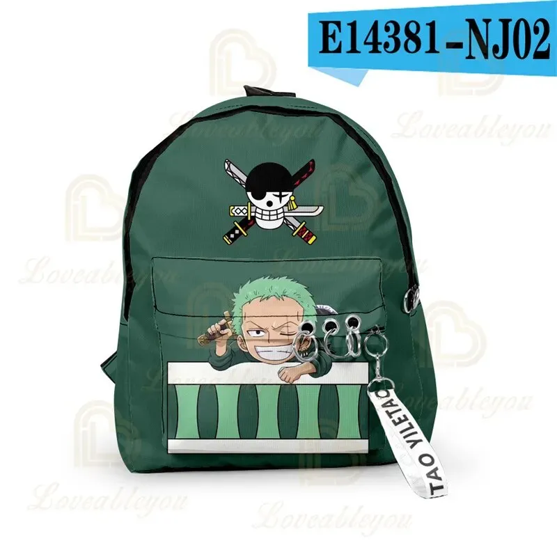 Anime One Piece Oxford Bag School Backpack Boy Children Girl Backpack Fashion Primary School Shoulder Bag Unisex 3d Print