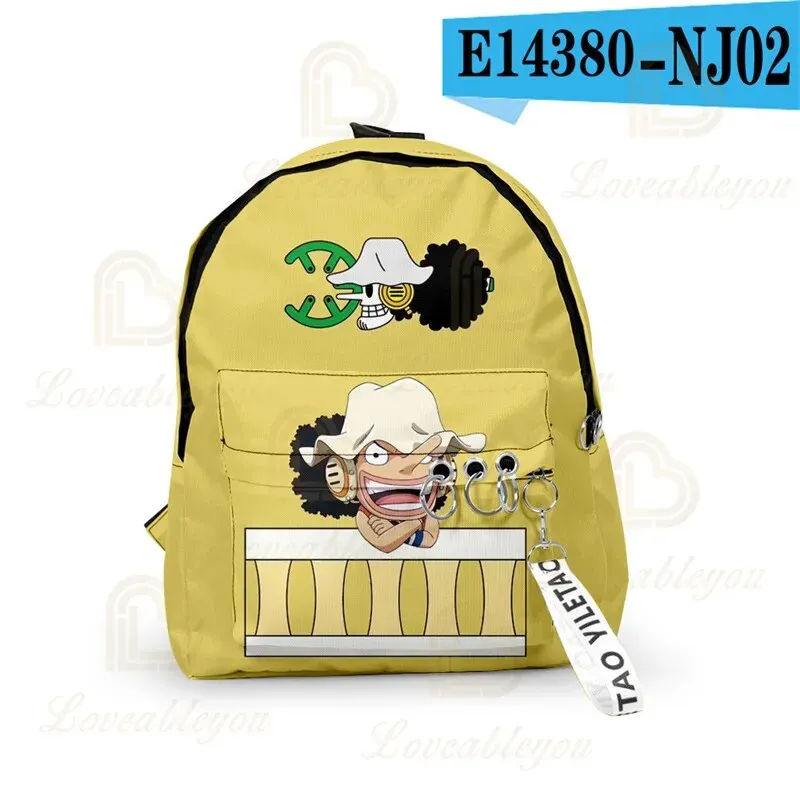 Anime One Piece Oxford Bag School Backpack Boy Children Girl Backpack Fashion Primary School Shoulder Bag Unisex 3d Print