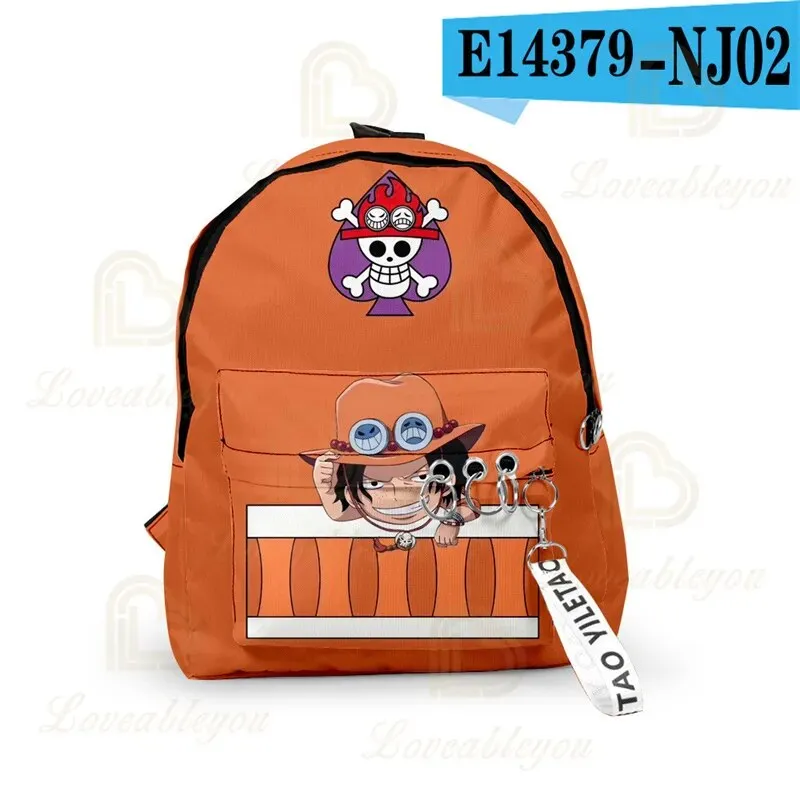 Anime One Piece Oxford Bag School Backpack Boy Children Girl Backpack Fashion Primary School Shoulder Bag Unisex 3d Print