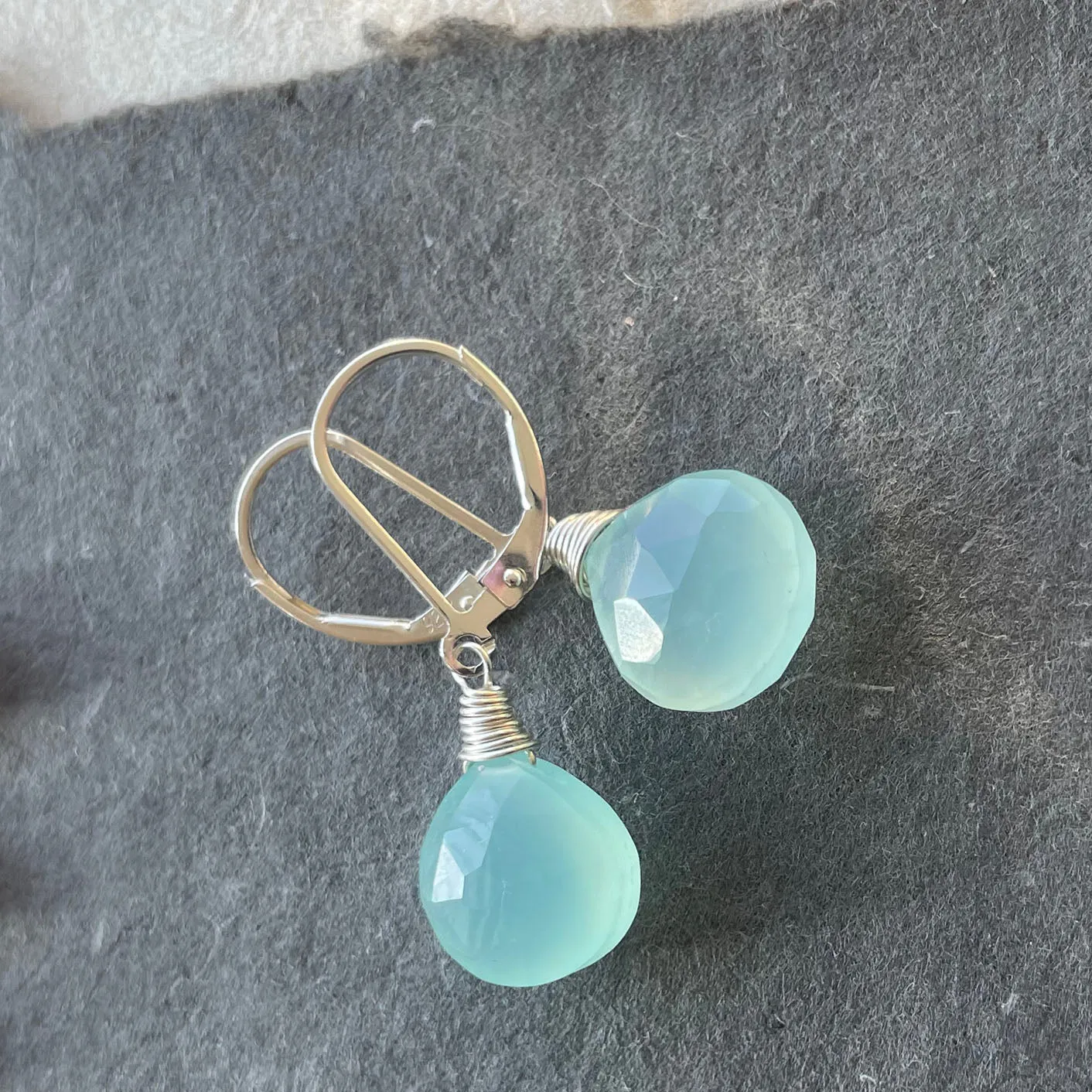 Aqua Chalcedony Teenies