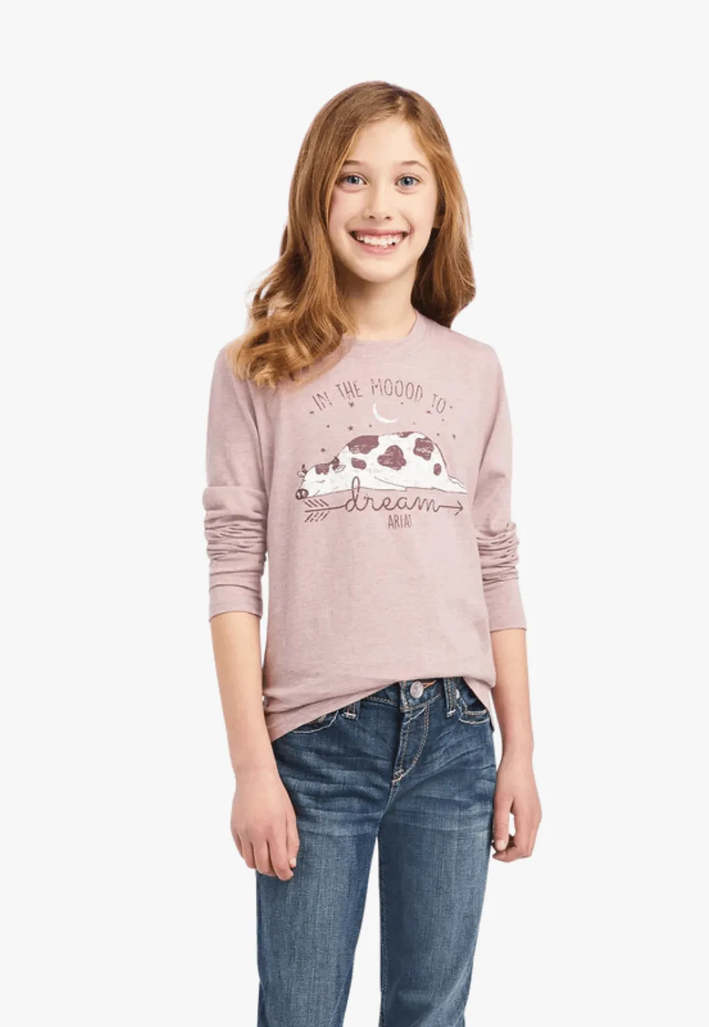 Ariat Girls REAL Dreaming Mood Long Sleeve Shirt