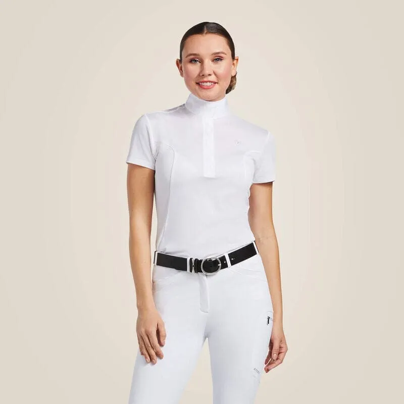 Ariat Ladies Aptos Show Shirt White