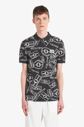 Art Comes First Multi Print Polo Shirt