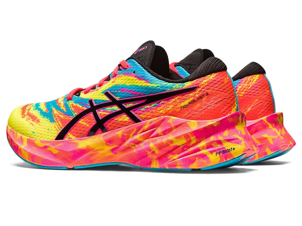 Asics Women's NOVABLAST 3 - AQUARIUM/VIBRANT YELLOW