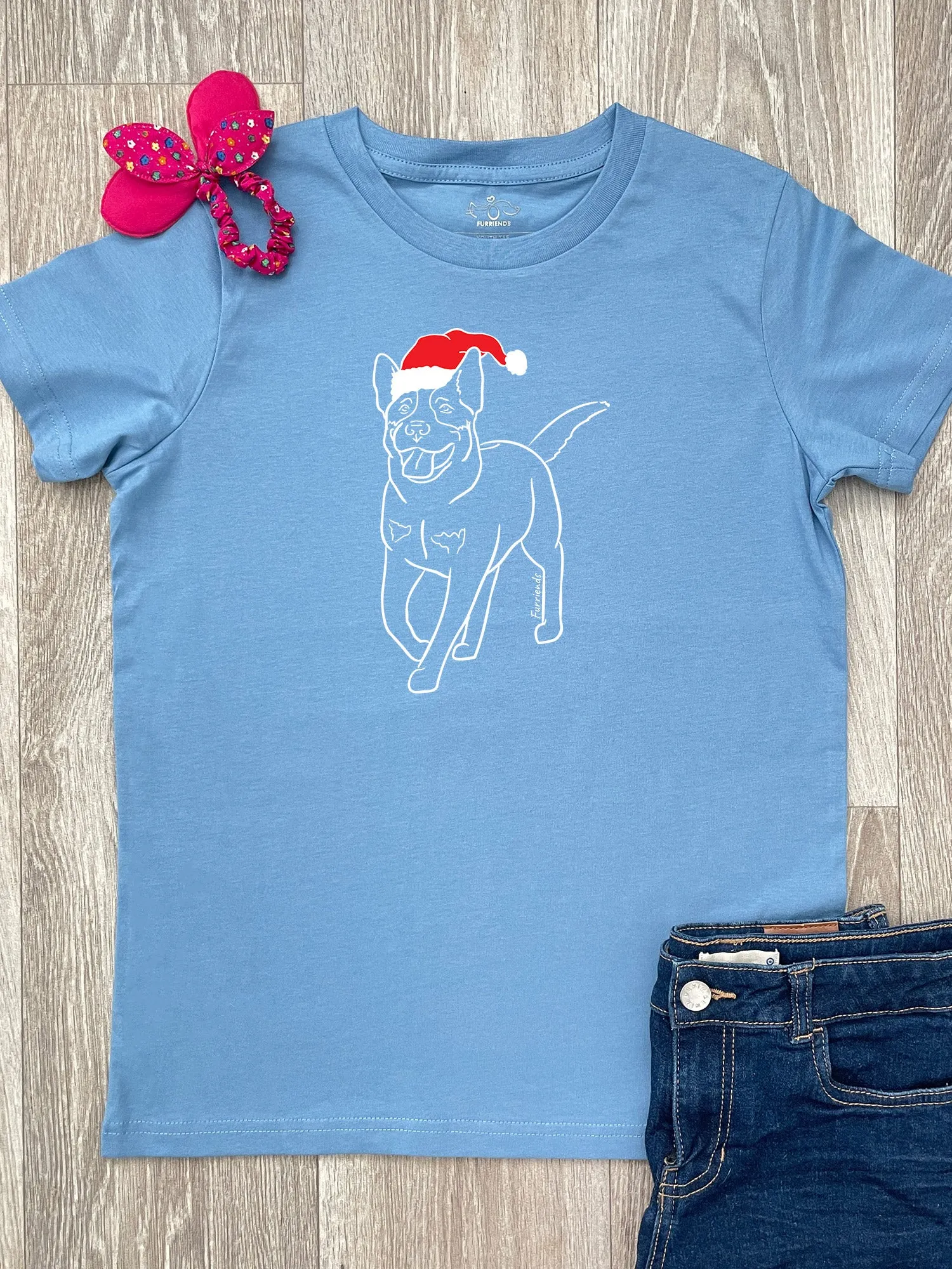 Australian Cattle Dog Christmas Edition Youth Tee