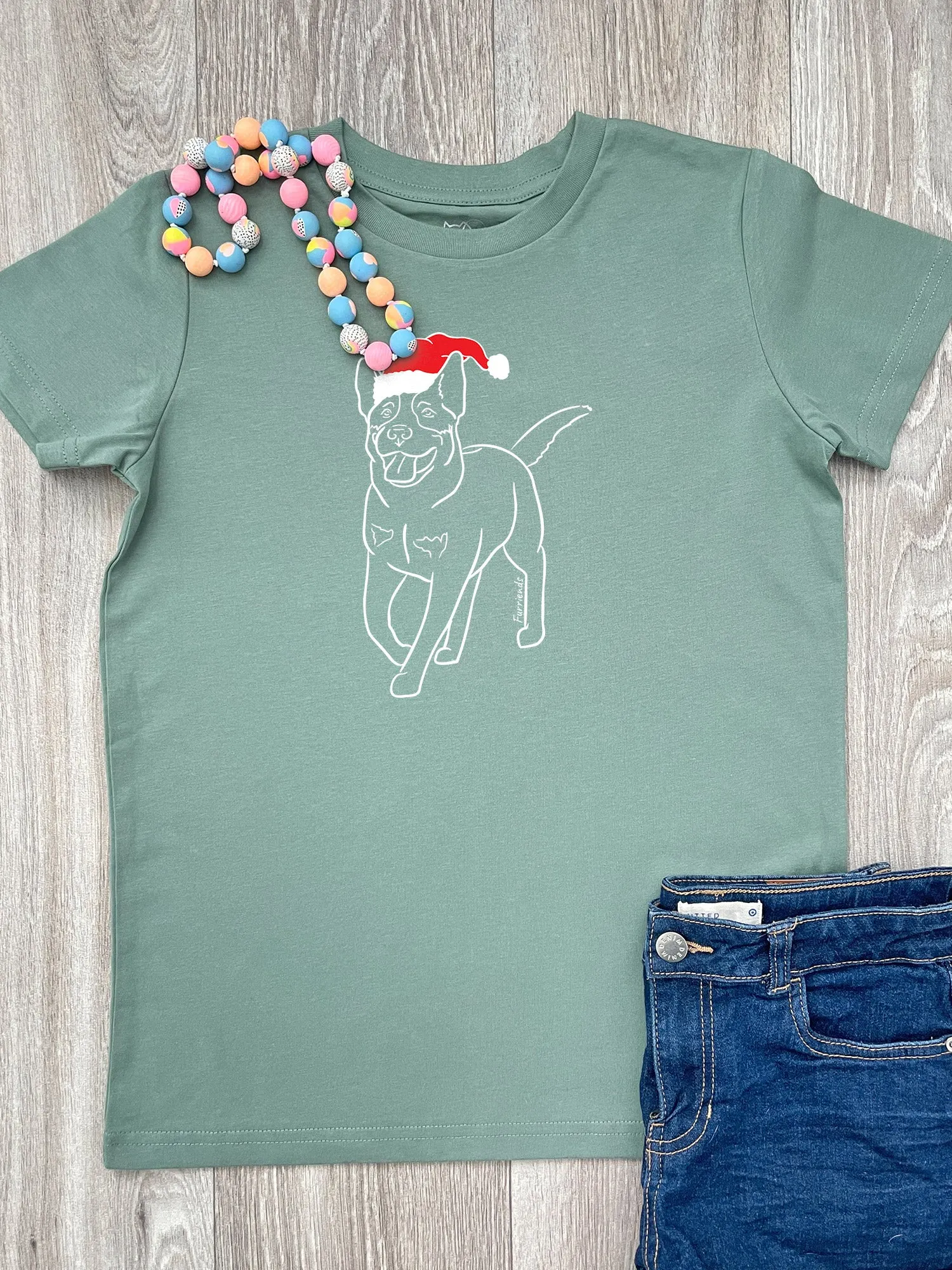 Australian Cattle Dog Christmas Edition Youth Tee