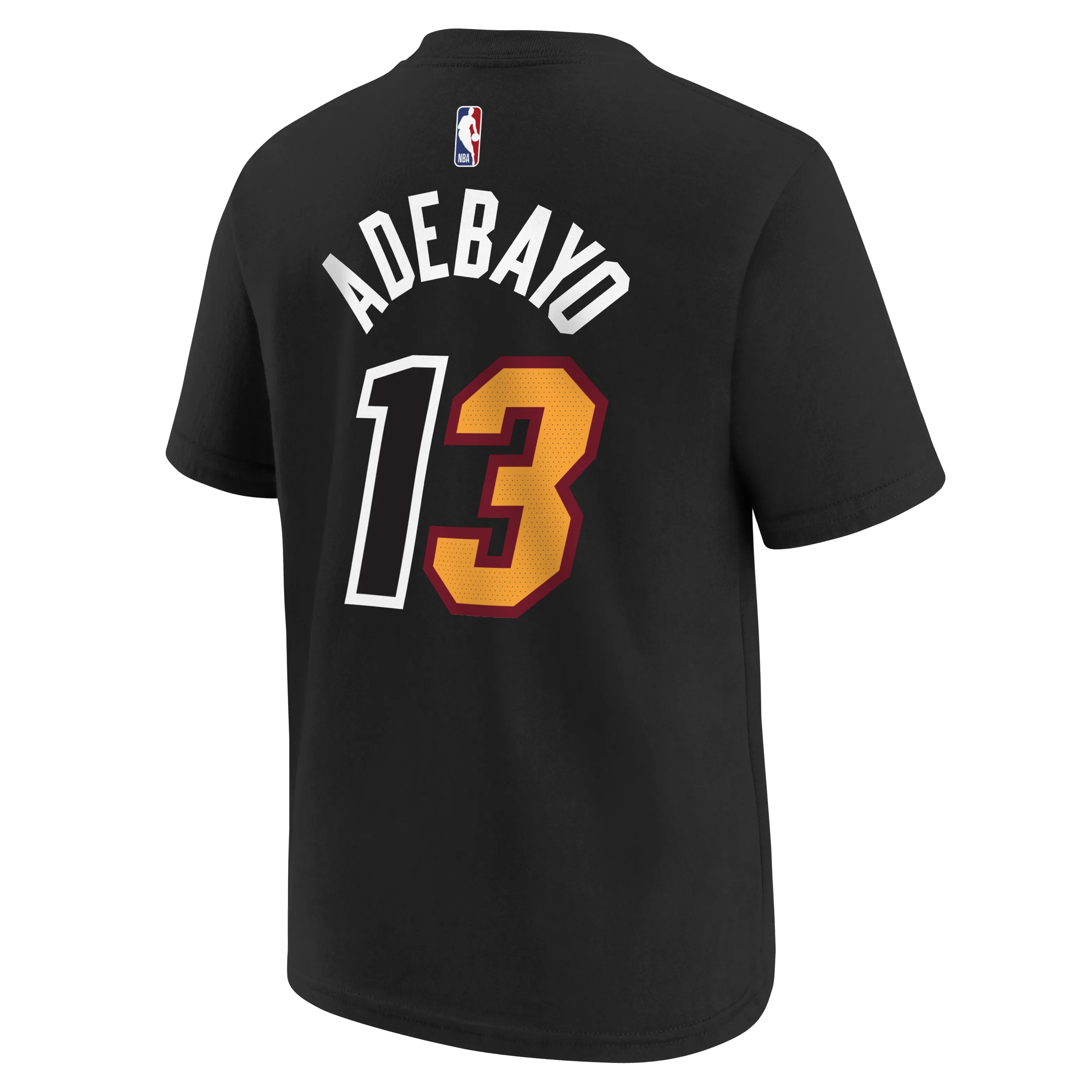 Bam Adebayo Nike Miami HEAT Mashup Name & Number Youth Tee