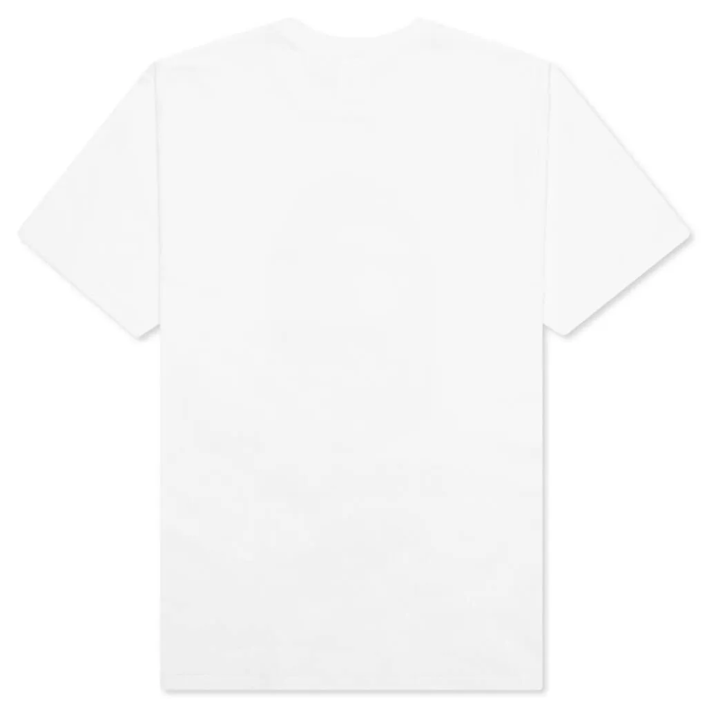 Bape Check By Bathing Ape Tee  - White