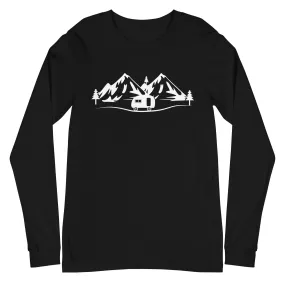 Berge - Camping Caravan - (11) - Longsleeve (Unisex)