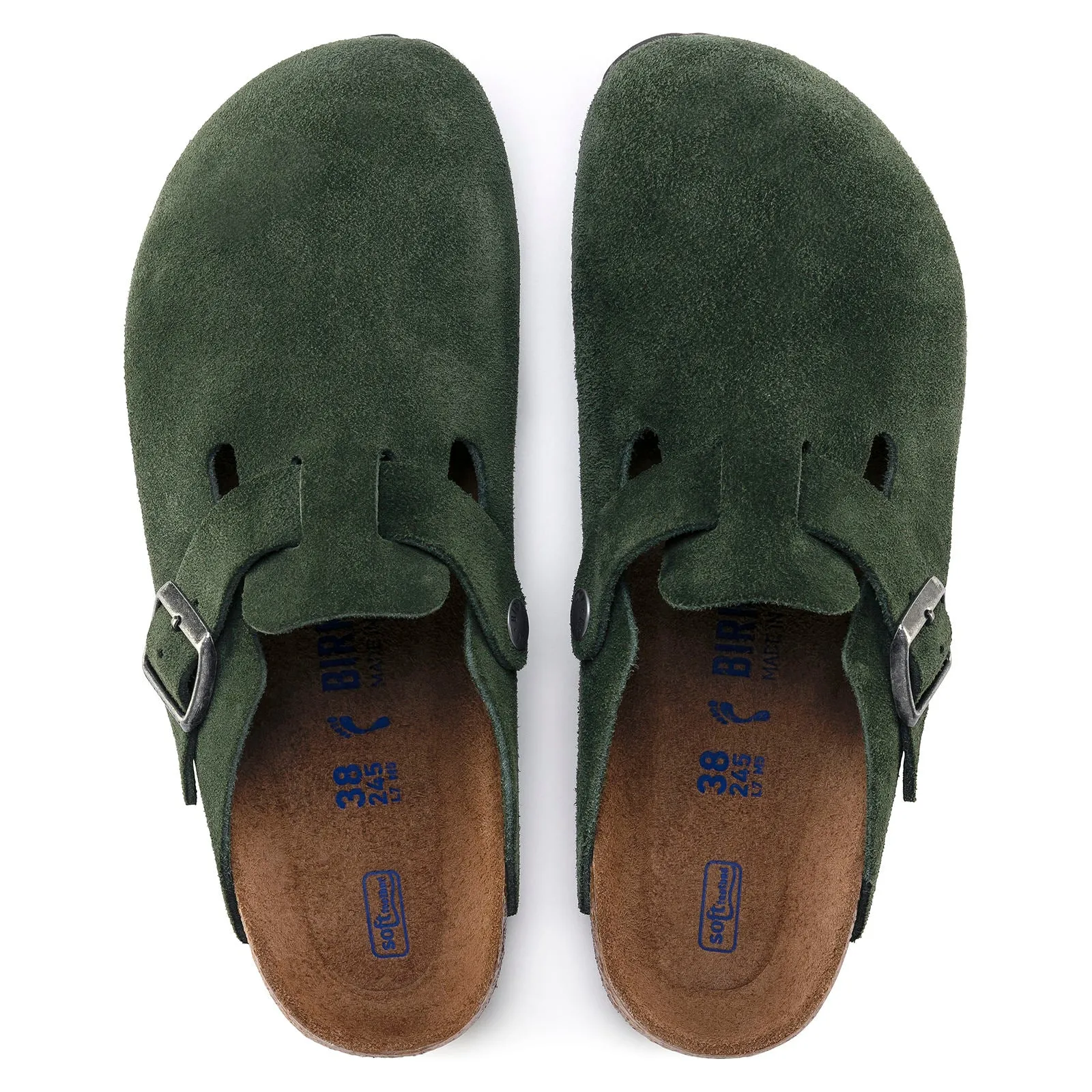 Birkenstock Boston Soft Footbed - Suede