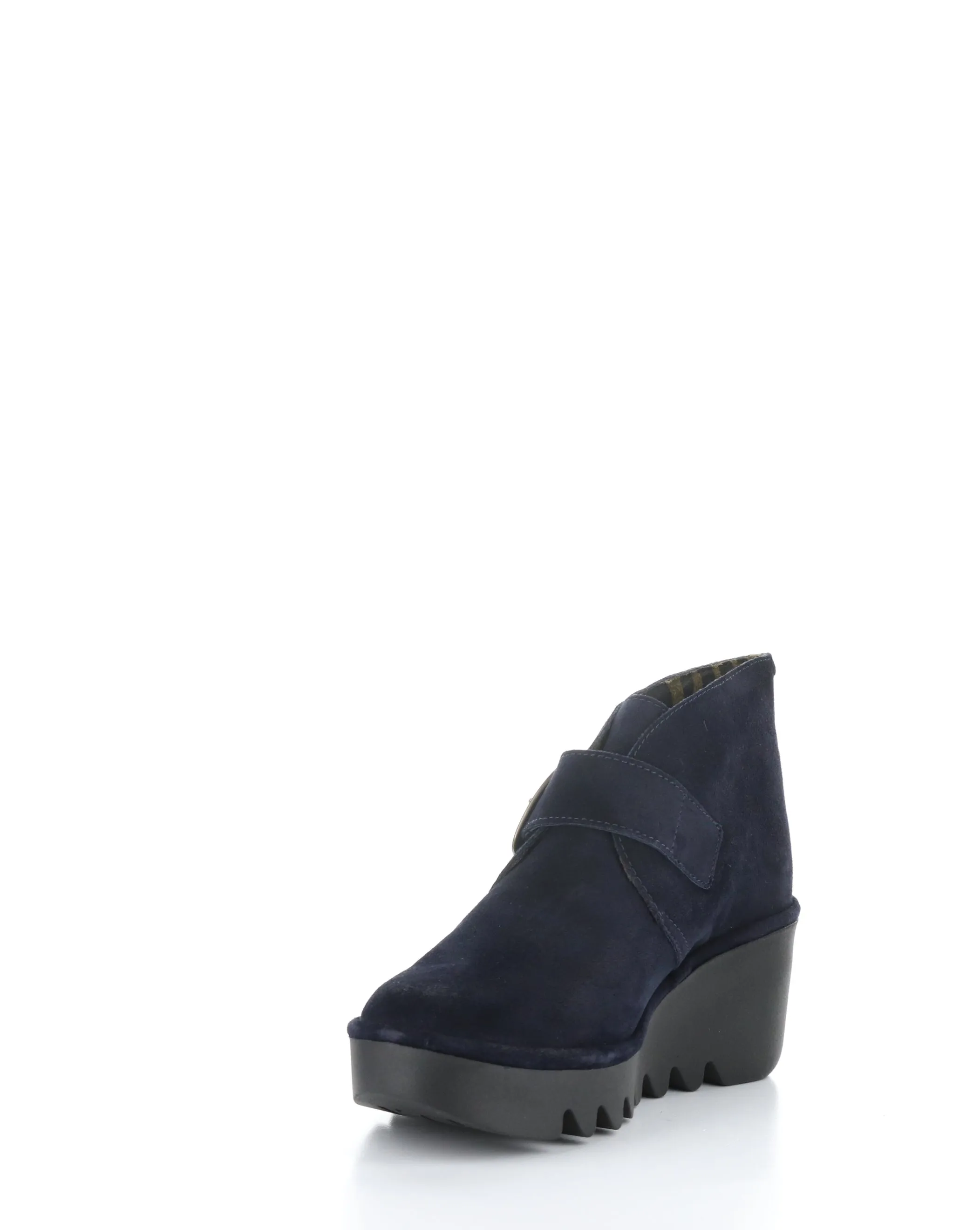 BIRT397FLY 006 NAVY Round Toe Boots