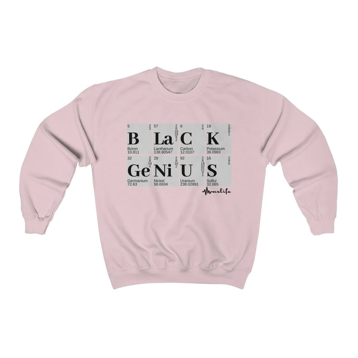 Black Genius by MAXLIFE (Crewneck)