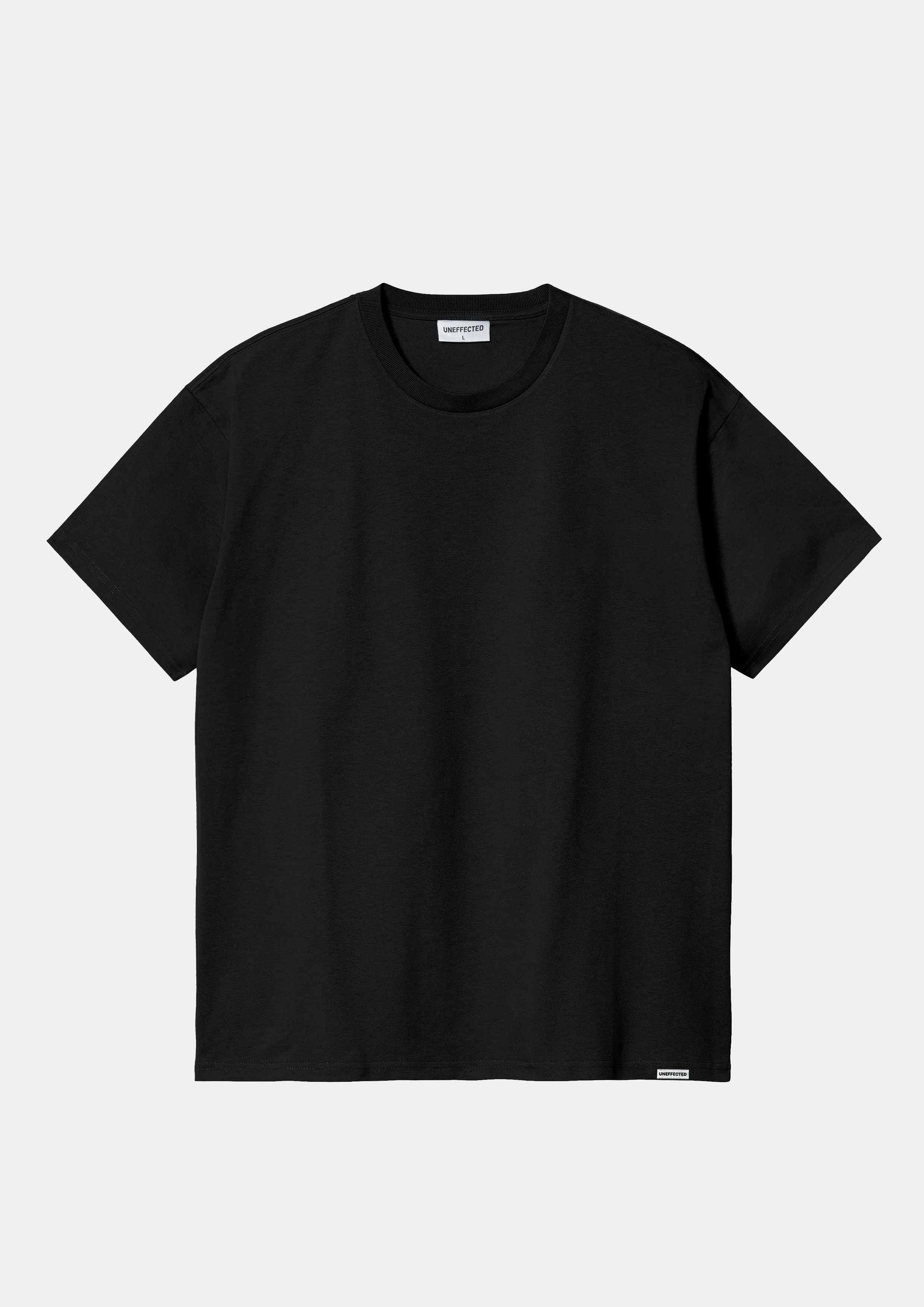 Blank 240GSM Oversized Tee - Black