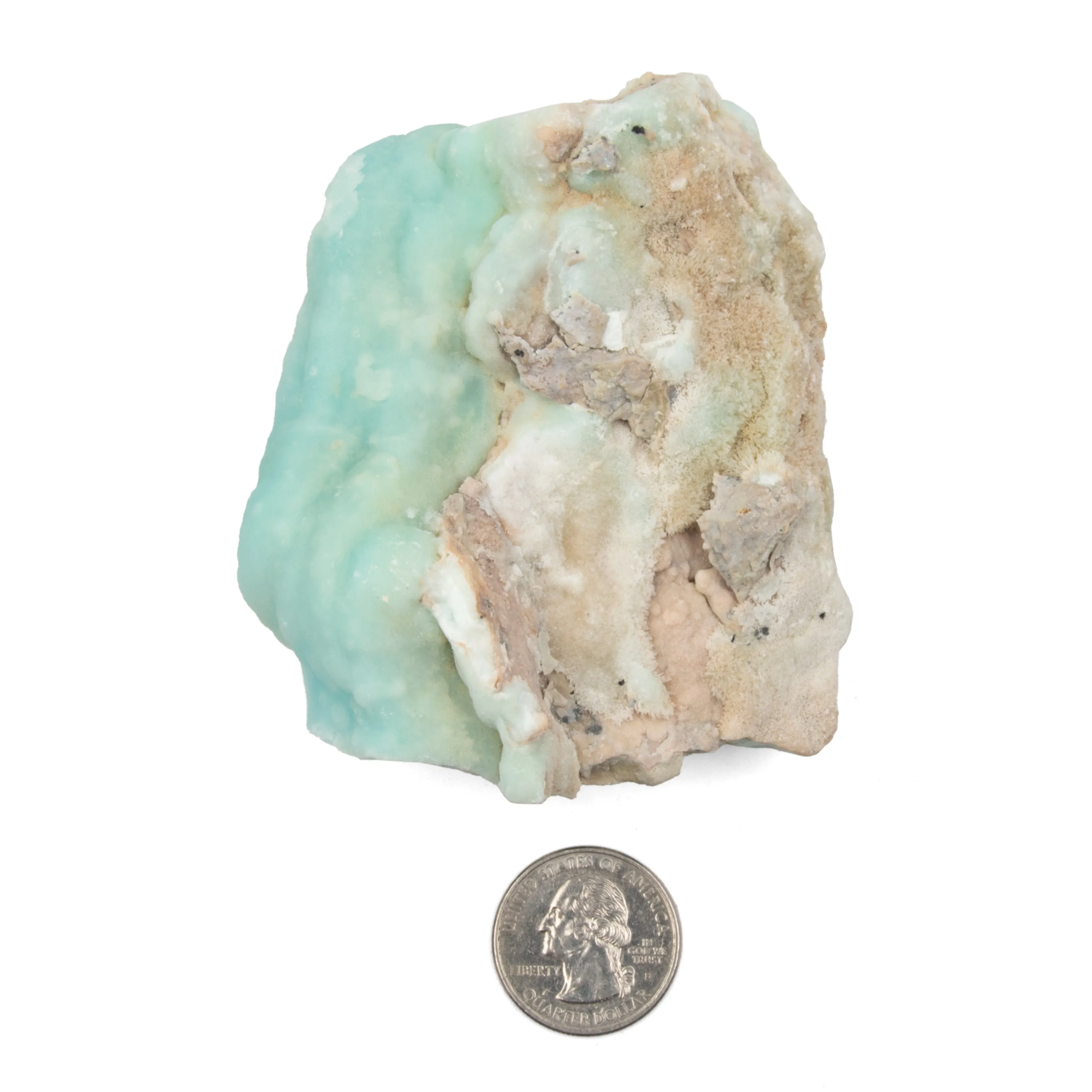 Blue Aragonite, Rough