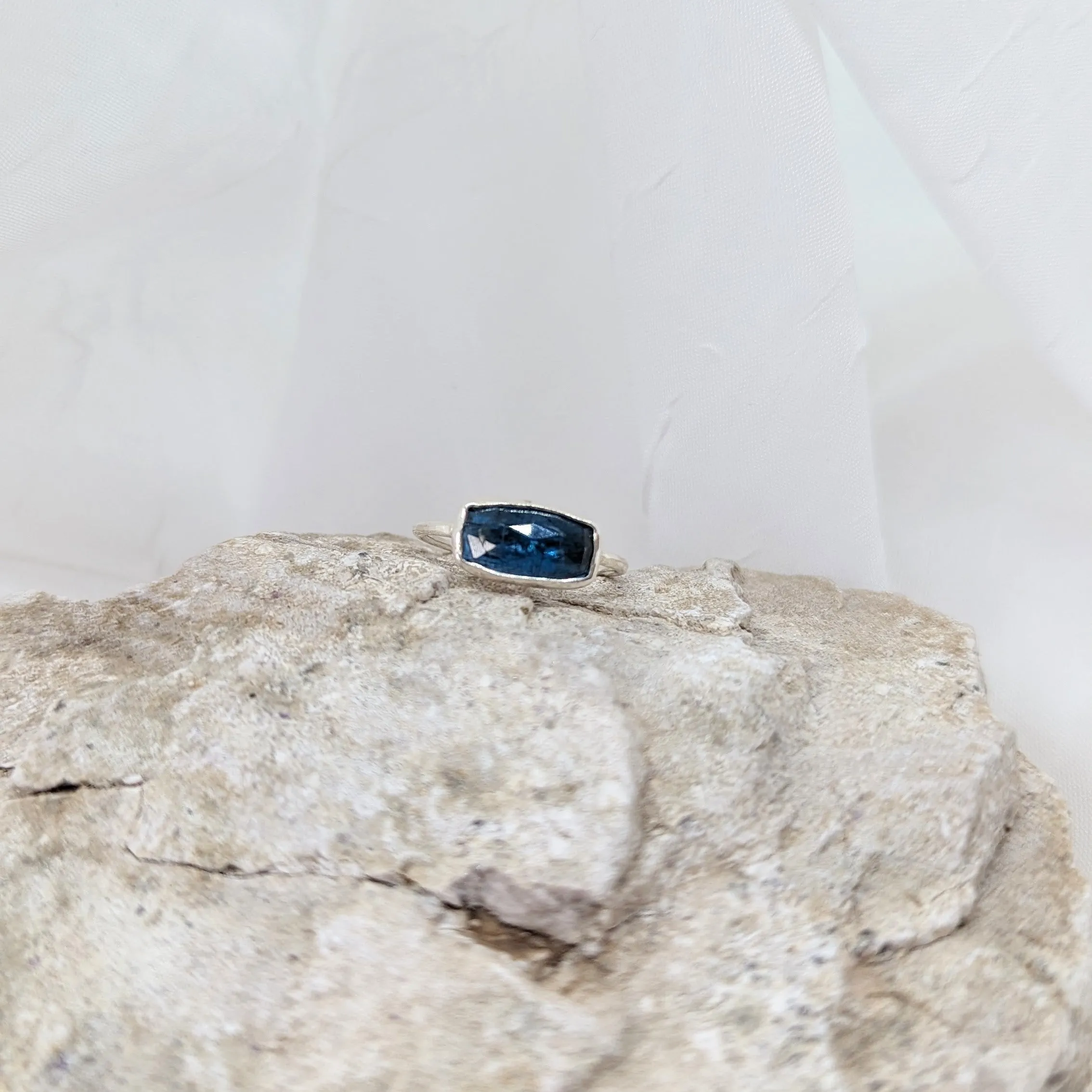 Blue Kyanite Ring