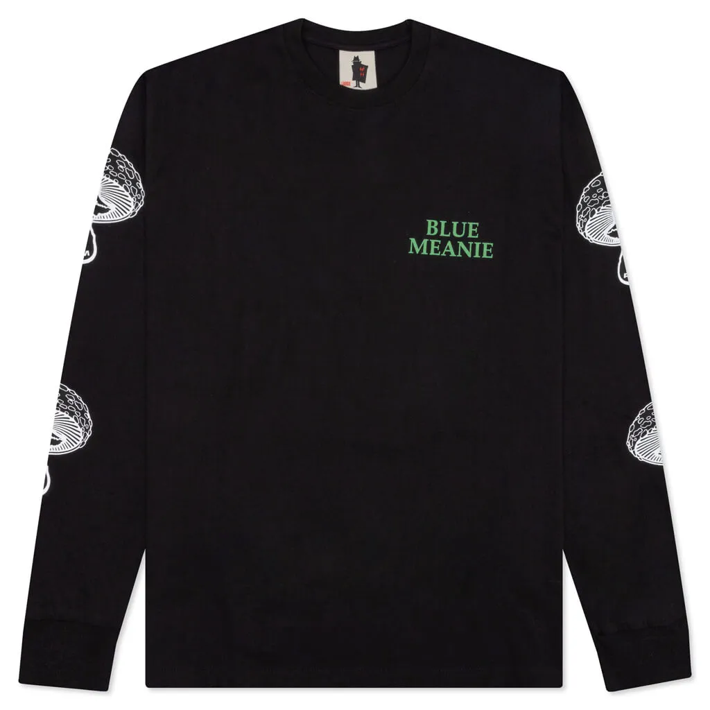 Blue Meanie L/S Tee - Black