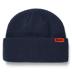 Butter Goods Tall Wharfie Beanie Navy Q124