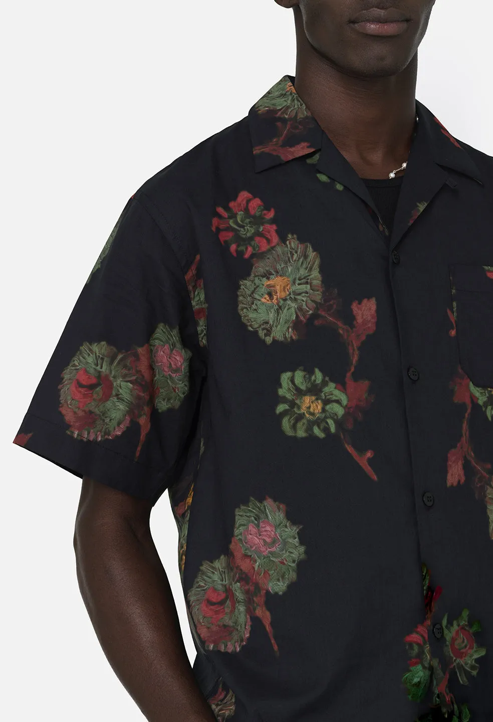 Camp Shirt / Forest Floral