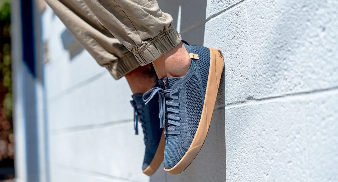 Cannon Knit 2.0 Men's Recycled PET Sneakers | Navy