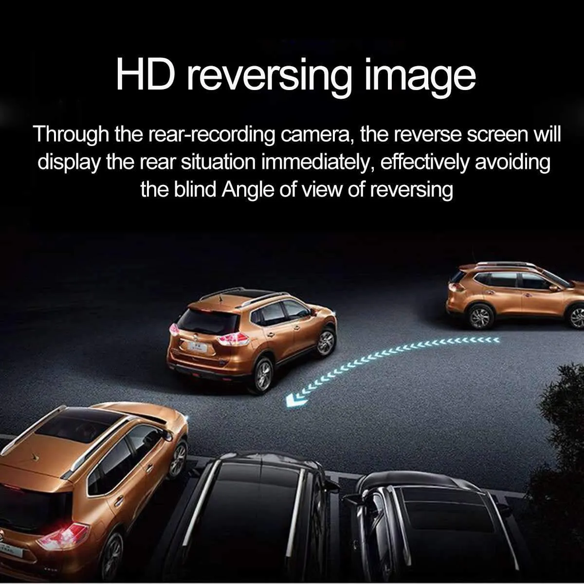 Car DVR Camera 4.3 inch Full HD 1080P Auto Data Recorder Rearview Mirror Dash Digital Video Recorder Dual Lens Camcorder