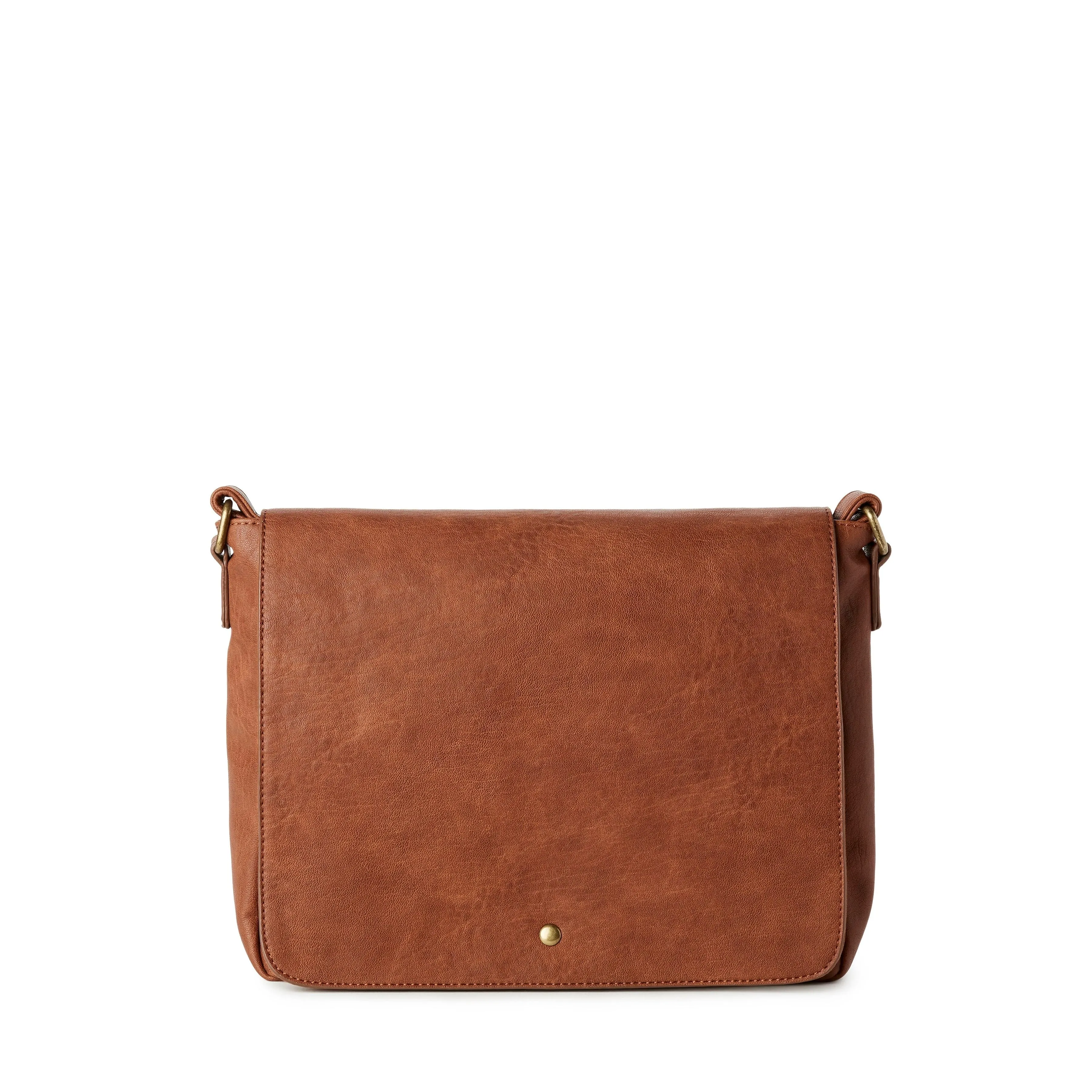 Carter Vegan Leather Classic Messenger Bag | Multiple Colours