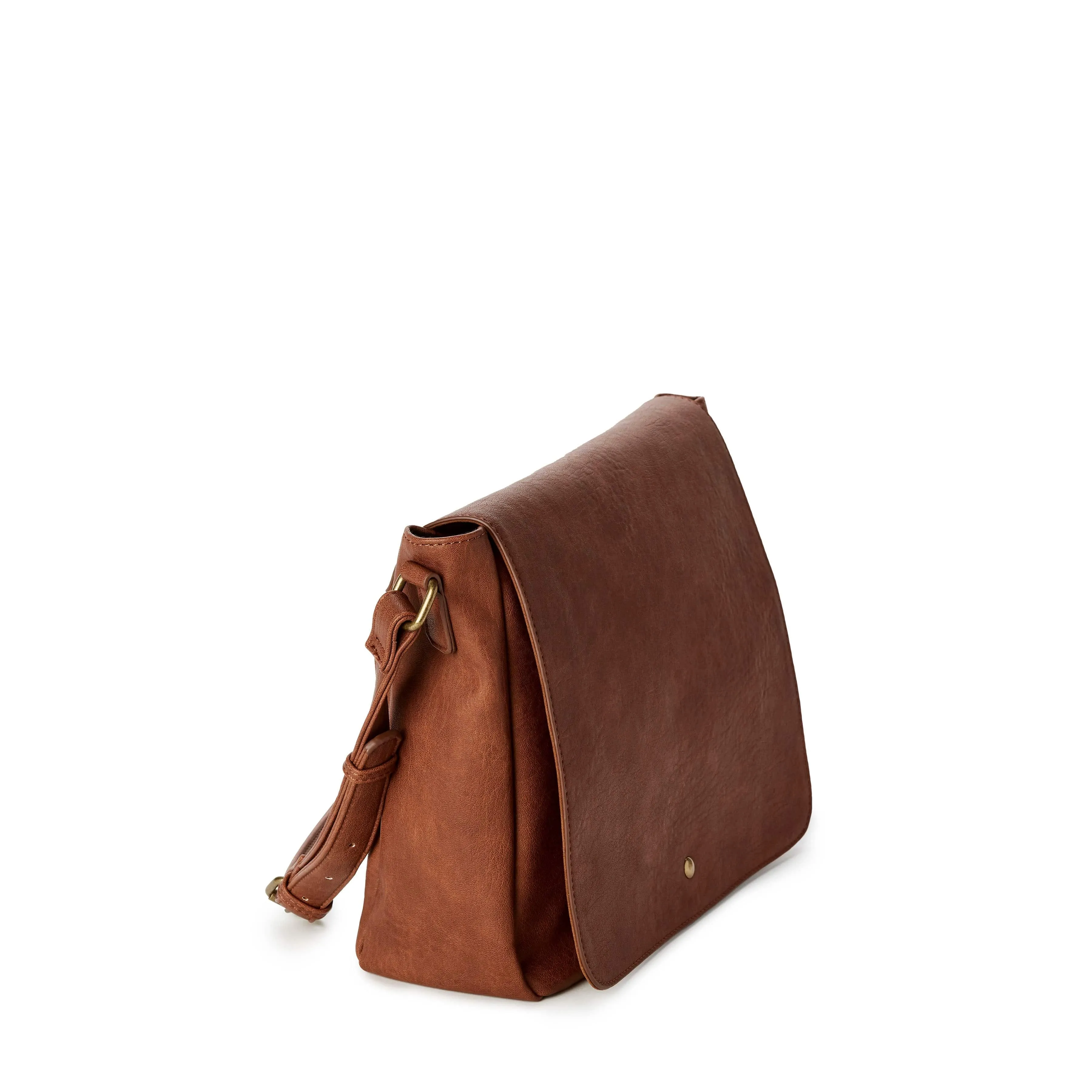 Carter Vegan Leather Classic Messenger Bag | Multiple Colours