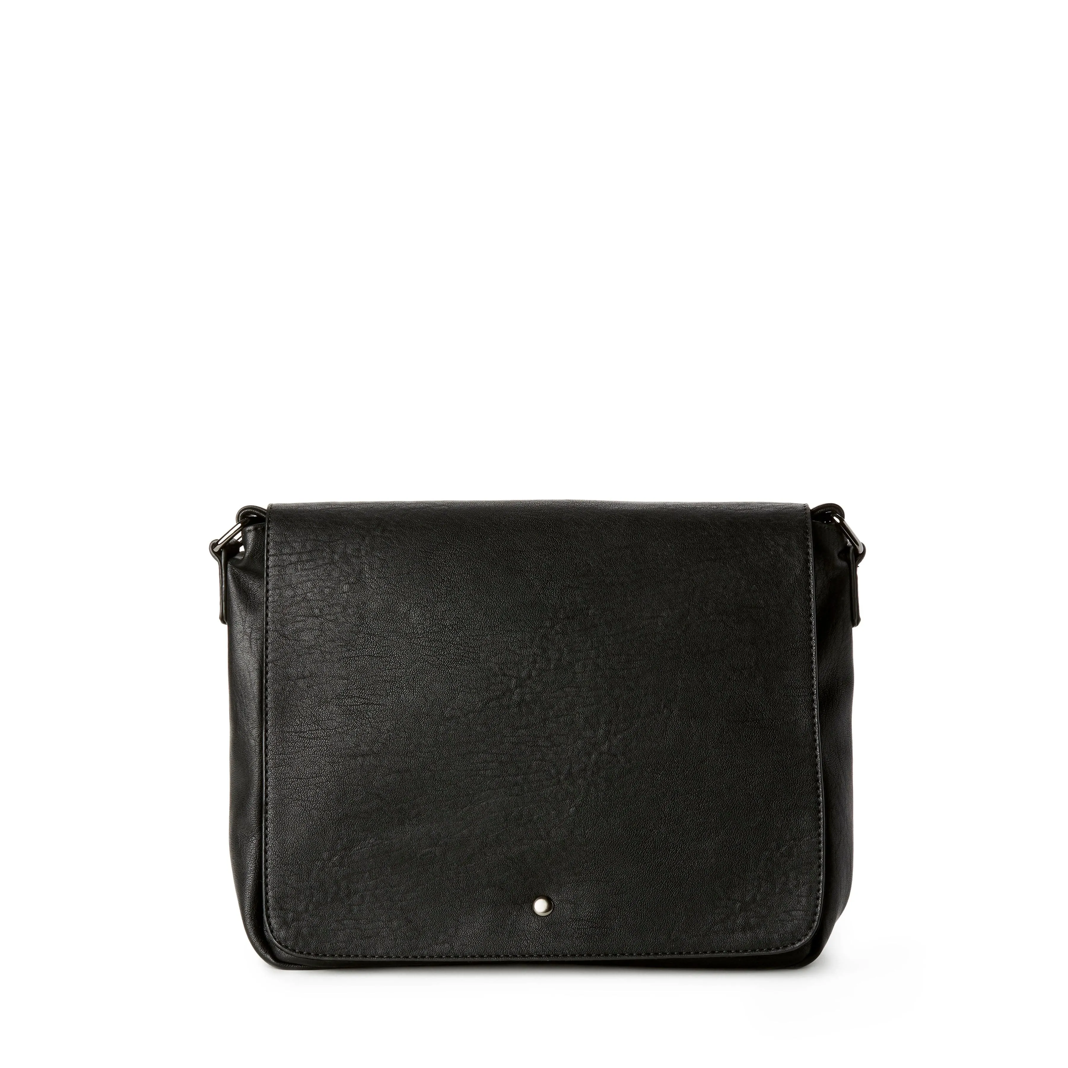 Carter Vegan Leather Classic Messenger Bag | Multiple Colours