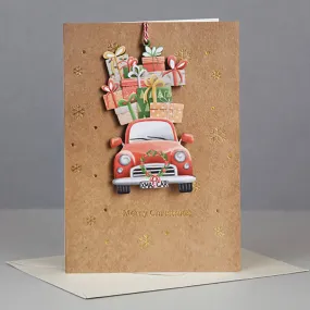 Christmas Car Ornament Card