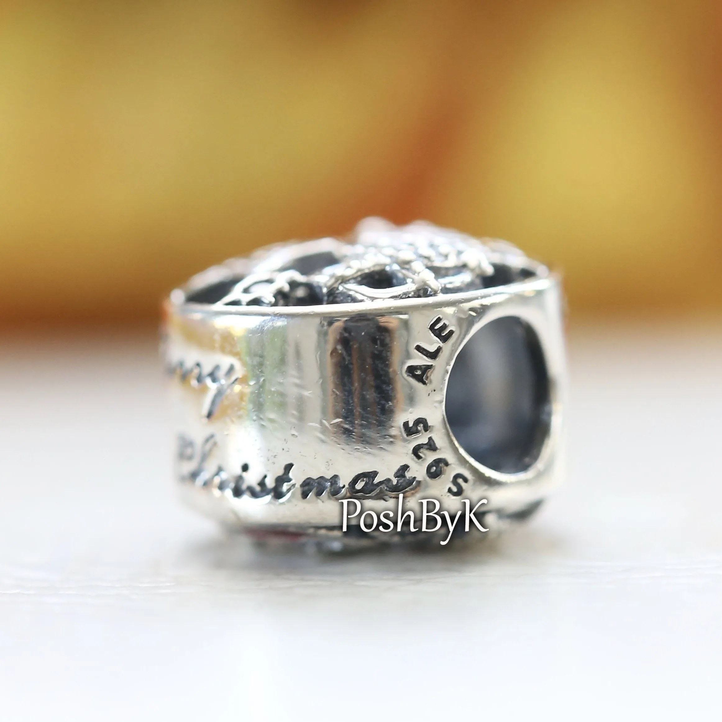 Christmas Joy Charm 796364CZ