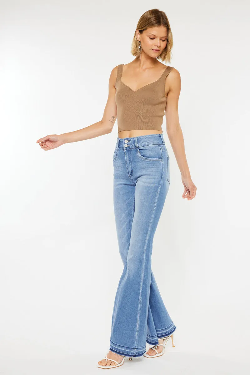 Cinthia Ultra High Rise Super Flare Jeans