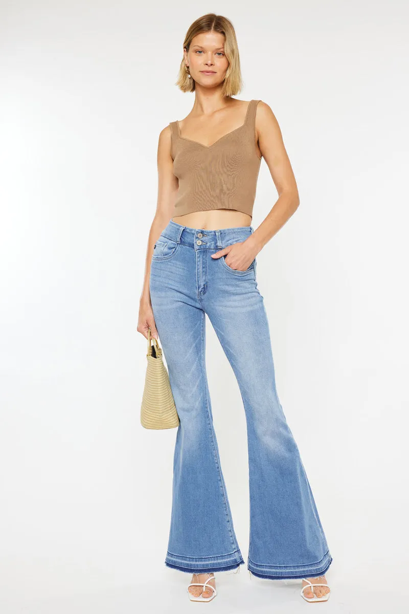 Cinthia Ultra High Rise Super Flare Jeans