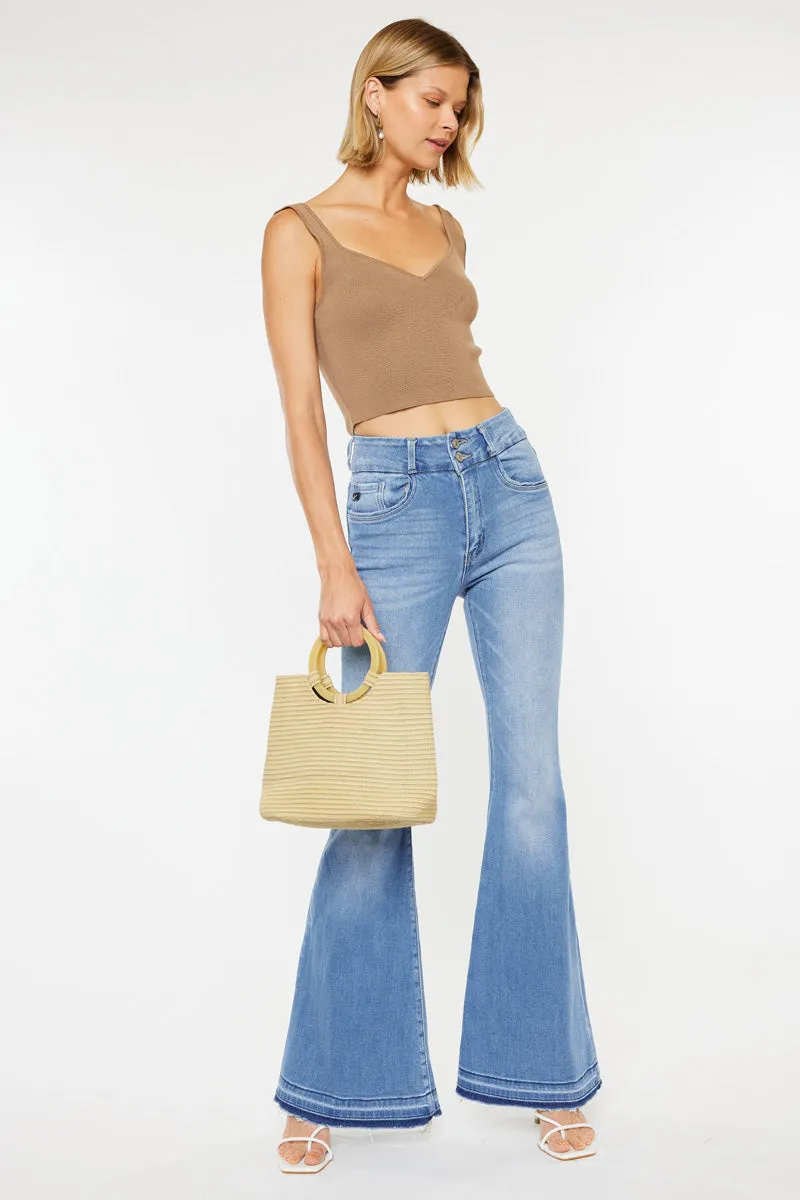 Cinthia Ultra High Rise Super Flare Jeans